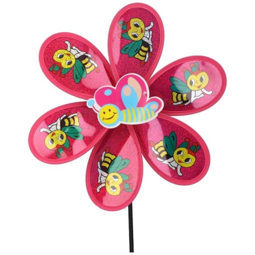 wiatrak pszczółki różowy