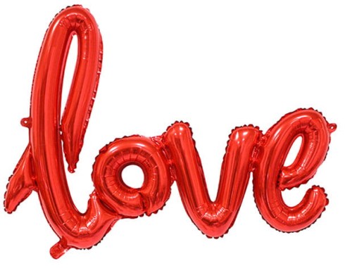 balon foliowy love