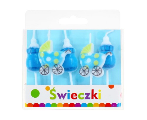 Świeczki pikery blue baby