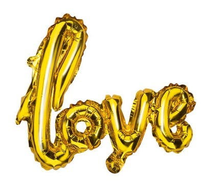 balon napis love