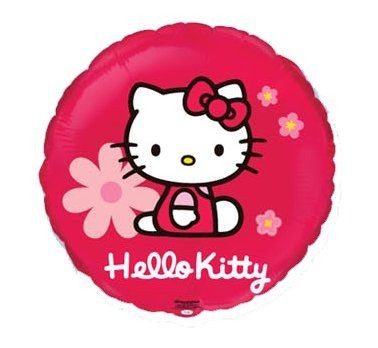 Balony na hel lub powietrze 18" hello kitty