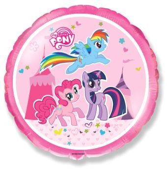 Balony na hel lub powietrze 18"my little pony,