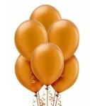 BALONY METALICZNE 100SZT ZŁOTE 10"