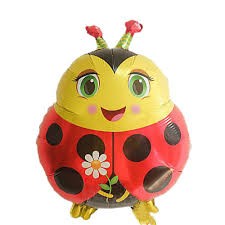 BALON 22" BIEDRONKA