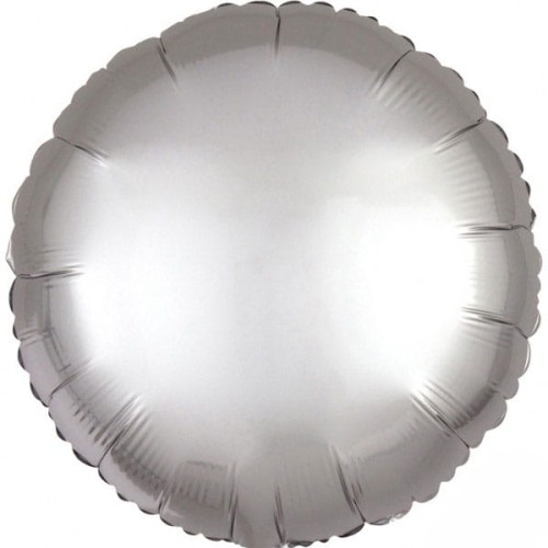 balon 18" srebrny