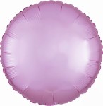 BALON FOLIOWY 18" JASNY RÓŻ KOŁO