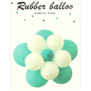 BALONY LATEKSOWE ZESTAW KWIAT MORSKI OPAK 11SZT