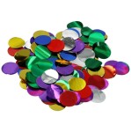 KONFETTI KÓŁKA BŁYSZCZĄCE MIX KOLORÓW