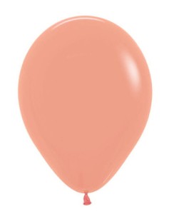 BALONY LATEKSOWE PASTELOWE POMARAŃCZOWE12" OPAK.6SZT