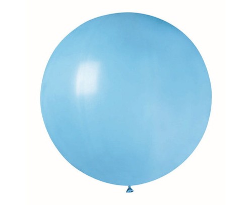 balon 36" kula niebieska