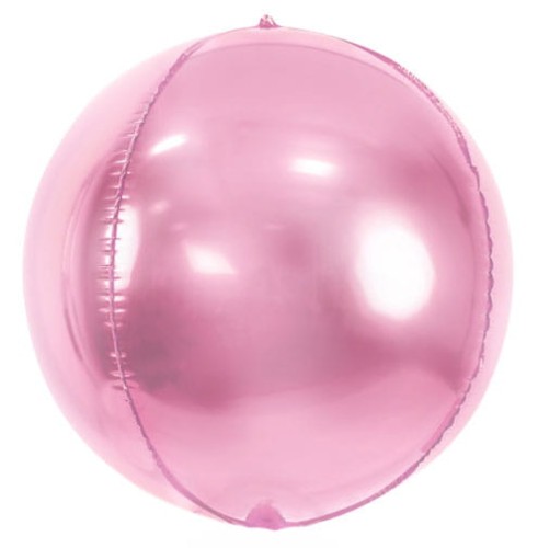 balon foliowy kula różowa