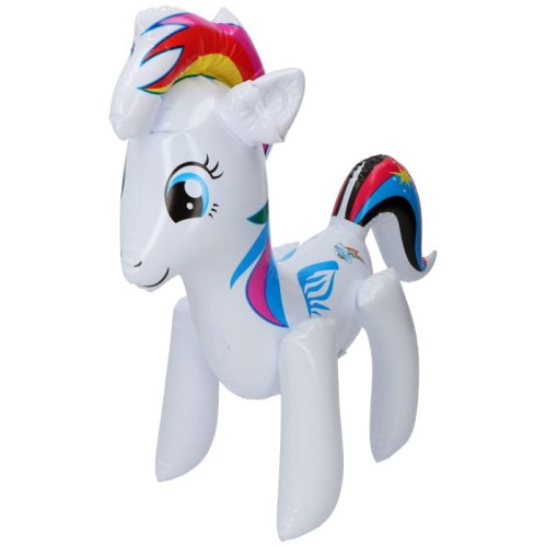 zabawka dmuchana konik pony biały