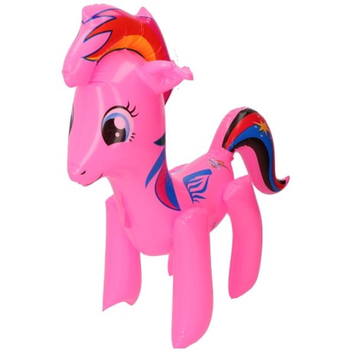 zabawka dmuchana pony różowy