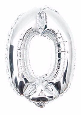 Balon foliowy cyfra 0