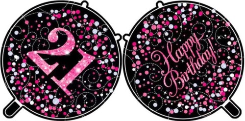 balon 18" happy birthday