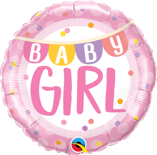 balon 18" baby girl