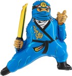 BALON GRABO 24" NINJAGO NIEBIESKI
