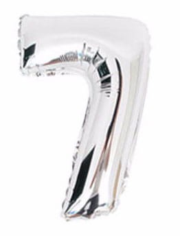 Balon foliowy cyfra"7"