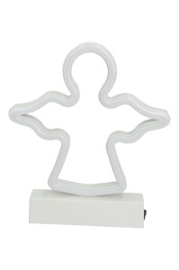 LAMPKA OZDOBNA LED ANIOŁ ŚWIECĄCY 22CM