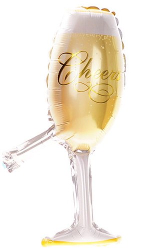 Balon foliowy kieliszek