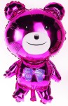 BALON 24" MIŚ TEDDY RÓŻOWY