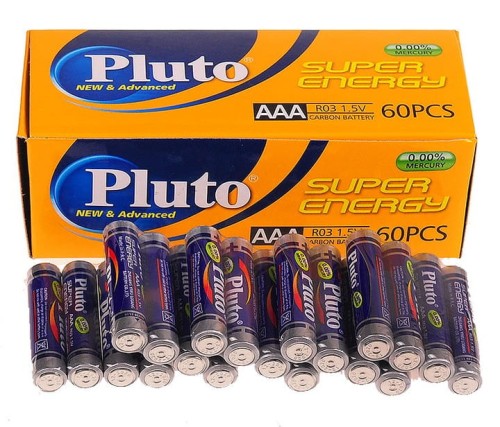 Baterie AAA R3 opak 60 sztuk