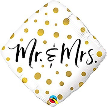 balon 18" mr&amp;mrs