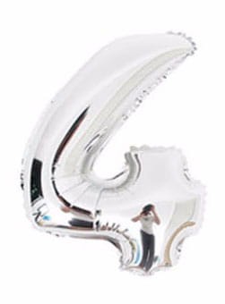 baBalon foliowy cyfra"4"