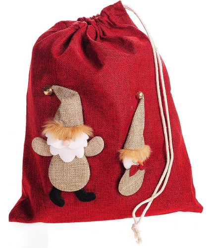 Worek świąteczny z dzwoneczkiem