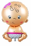 BALON BOBAS GIRL 71X47CM