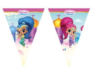 GIRLANDA FLAGI SHIMMER AND SHINE 2,3M