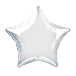 BALON 18" GWIAZDA BIAŁA