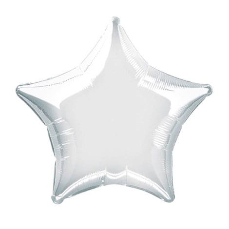 Balon na hel lub powietrze gwiazda