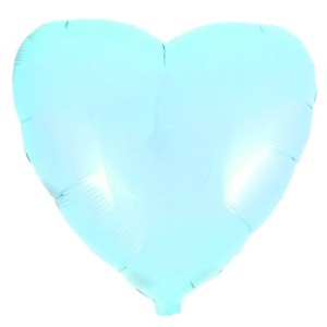 BALON 18" SERCE NIEBIESKIE