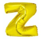 BALON 100CM LITERKA ZŁOTA Z