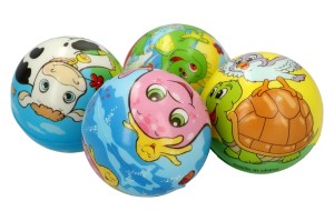 PIŁKA PIŁECZKI PIANKOWE ZWIERZĘTA 12SZT