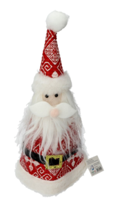 FIGURKA STOJĄCA STOŻEK ŚWIĘTY MIKOŁAJ 32CM