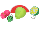 SQUISHY GNIOTEK BRELOK OWOCE DUŻE 12SZT