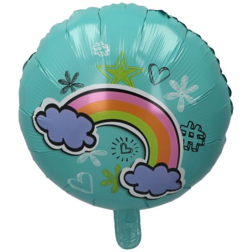 balon 18"z tęczą