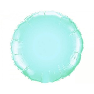 BALON 18" KOŁO PASTELOWE NIEBIESKIE