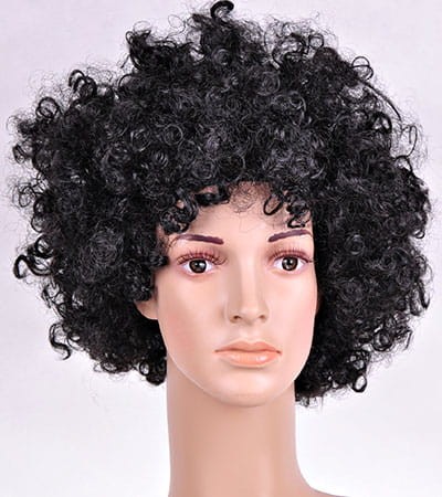 Peruka afro kolor czarny