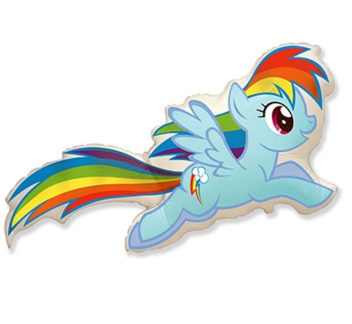 balon na hel  rainbow dash